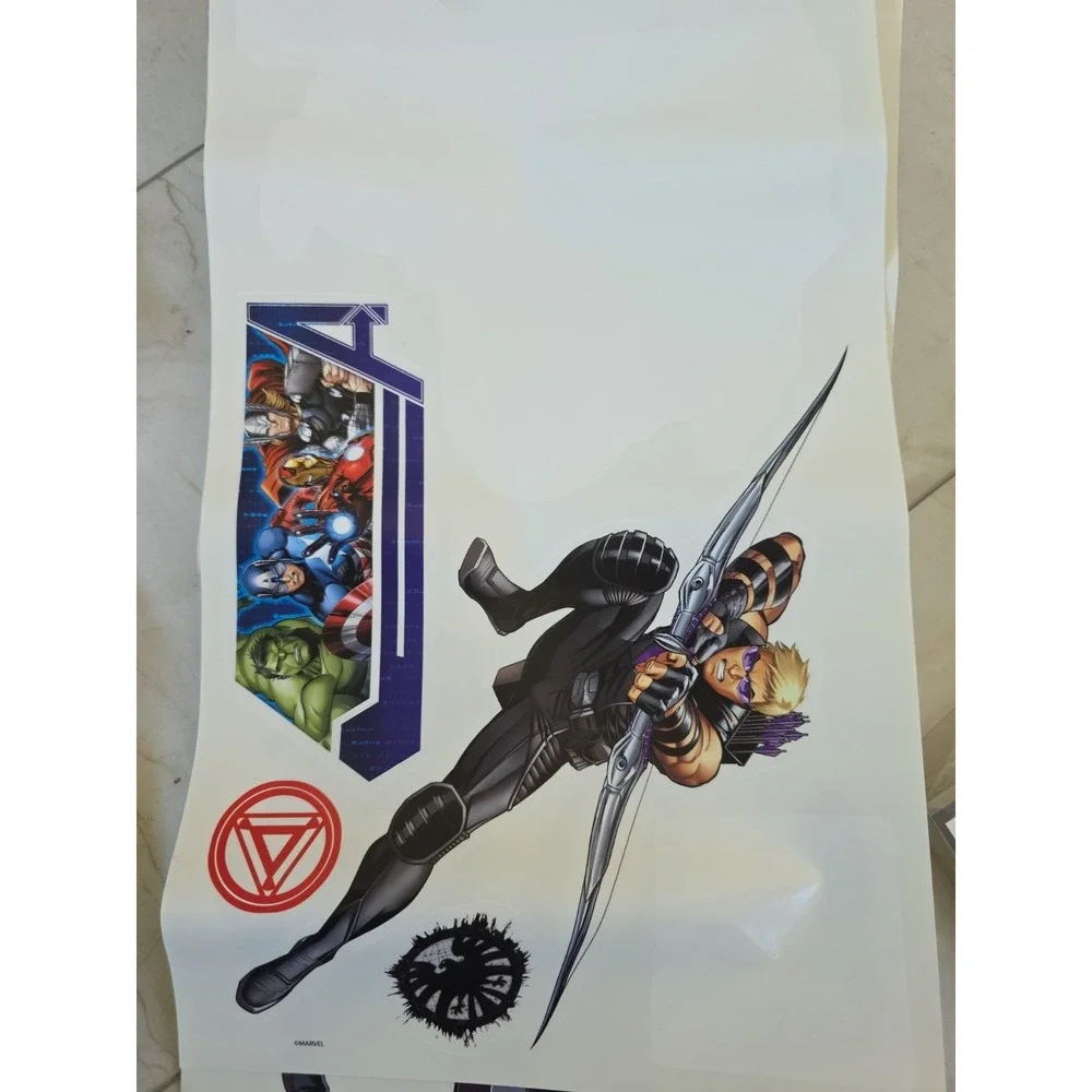 Marvel Comics Wall Decals Removable & Repositionable Made in USA